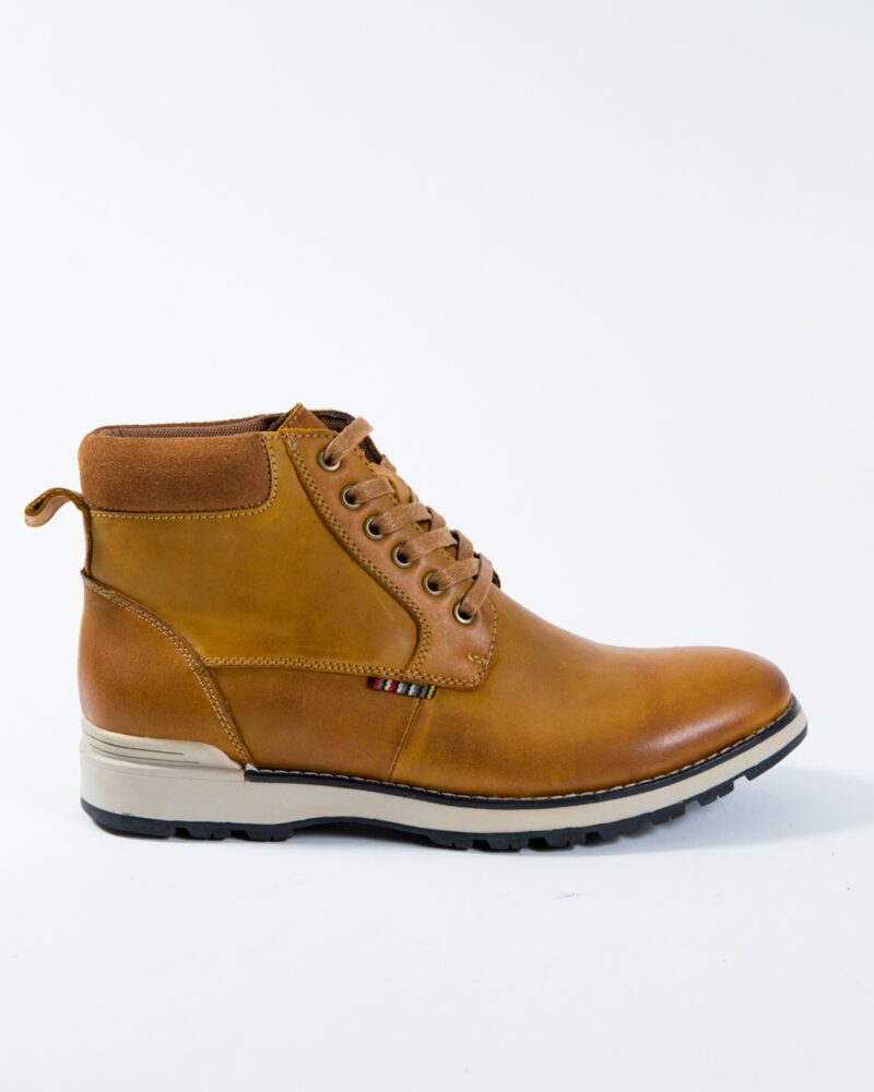 Yellow Leather Boots PRIMA