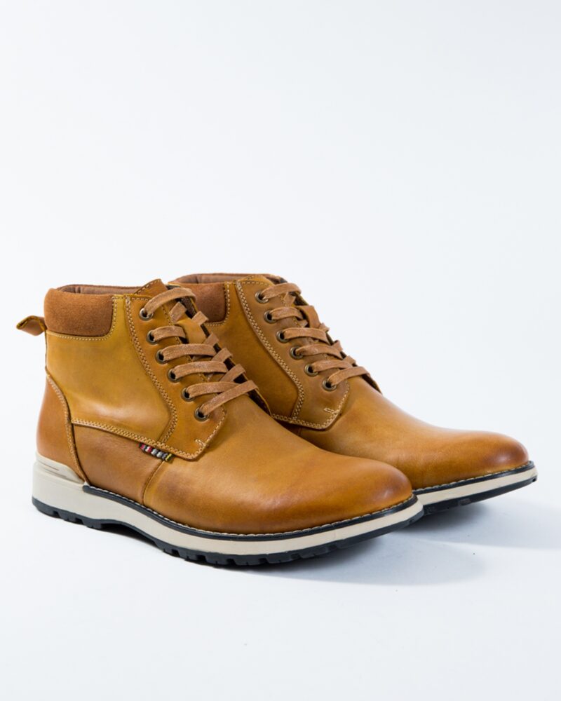 Yellow Leather Boots PRIMA