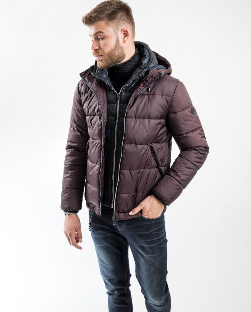 Bordeaux Puffer Jacket District