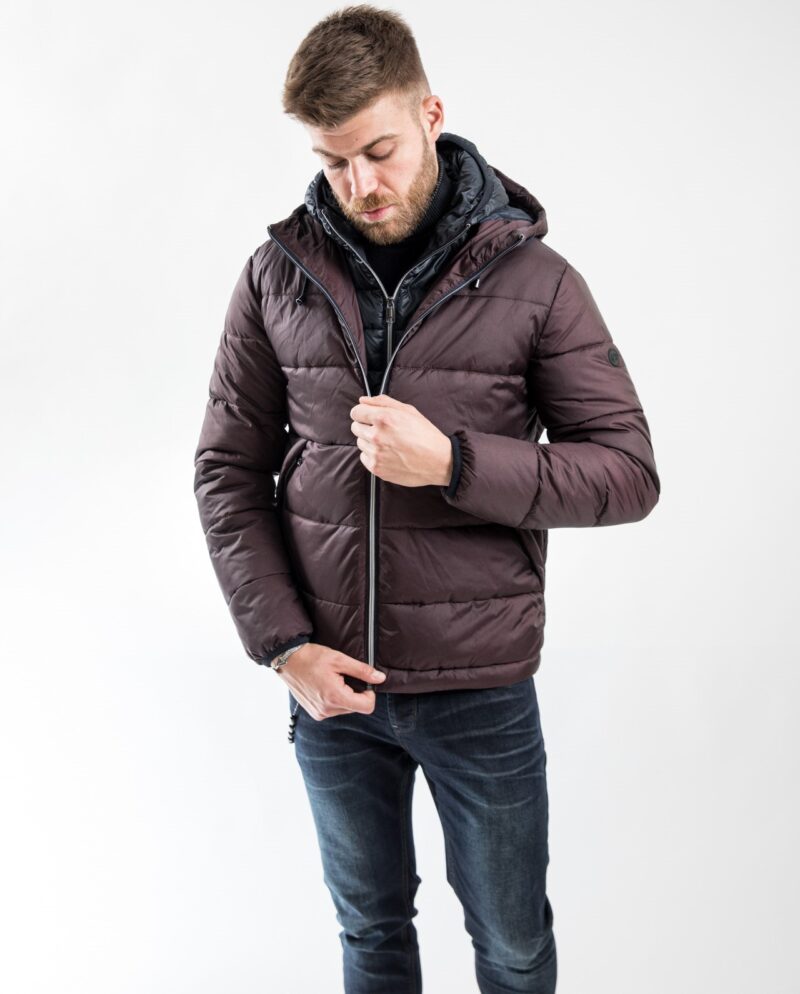 Bordeaux Puffer Jacket District