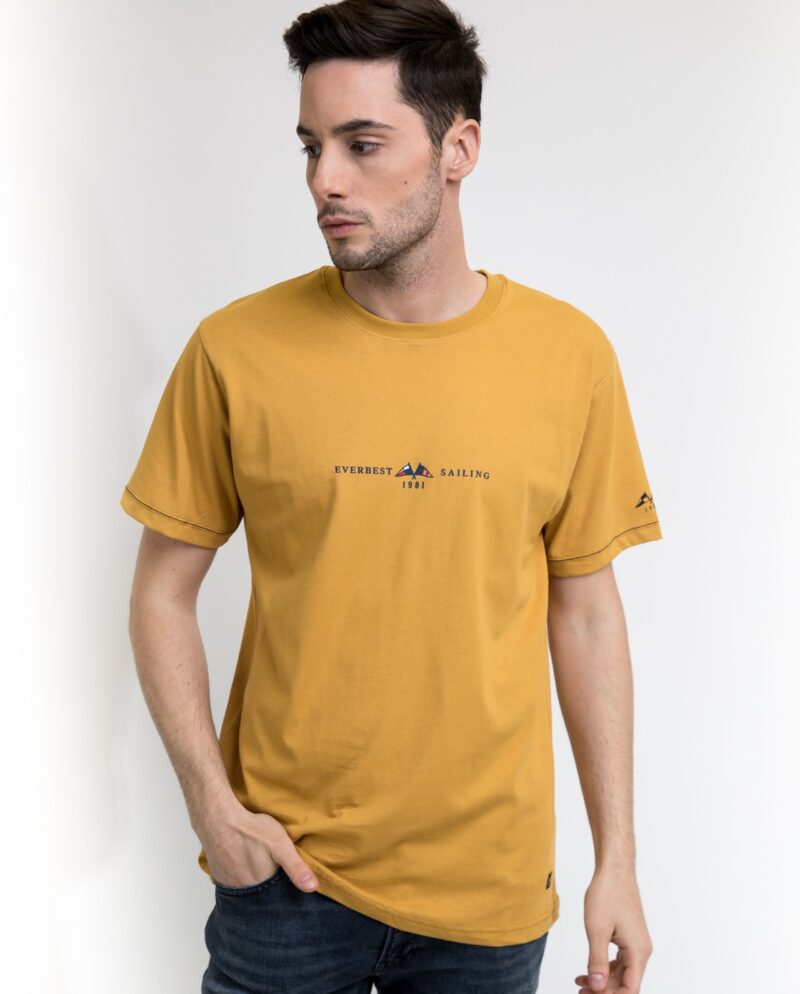 T-Shirt Κροκί EVERBEST 212-803-3