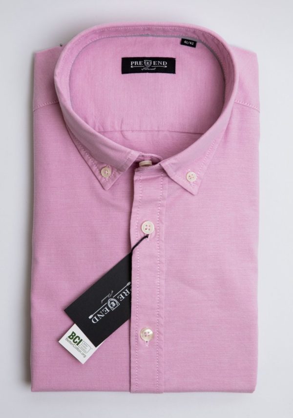 Pink Oxford Shirt Regular Fit Pre End
