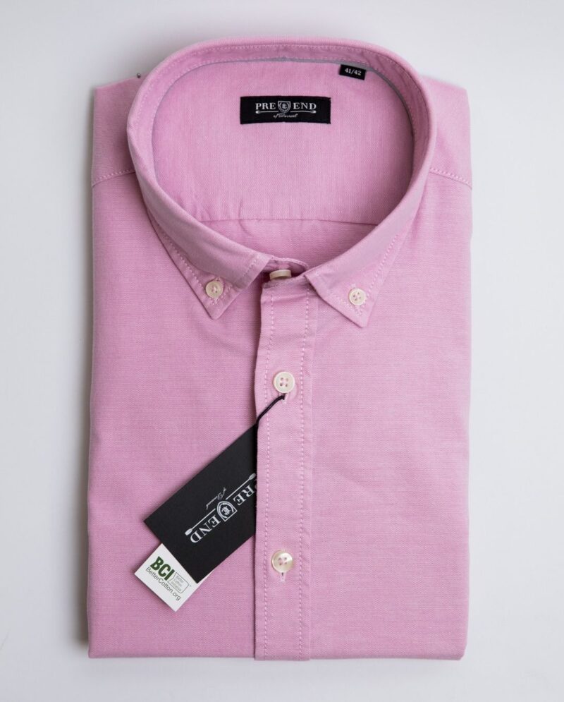 Pink Oxford Shirt Regular Fit Pre End