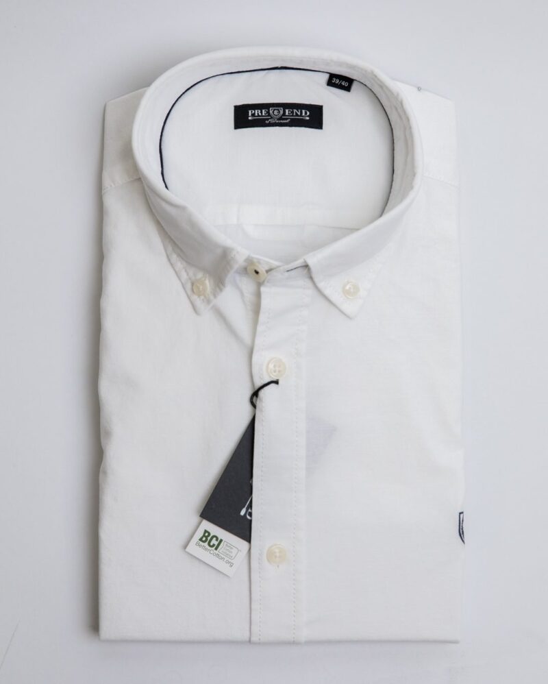 White Oxford Shirt Regular Fit Pre End