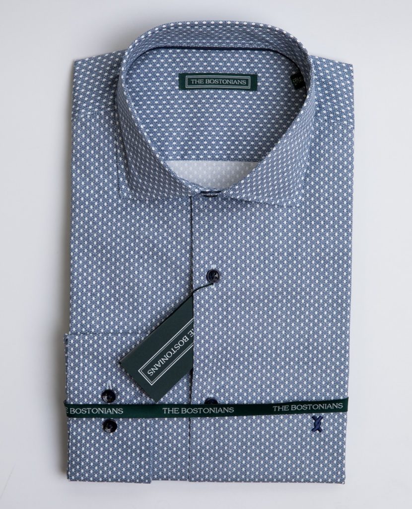 Classic Printed Shirt Regular Fit THE BOSTONIANS
