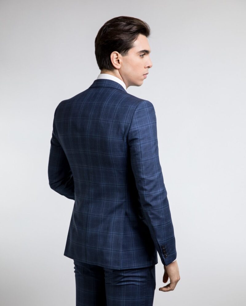 Cool Wool Checked Suit Slim Fit ALTER EGO