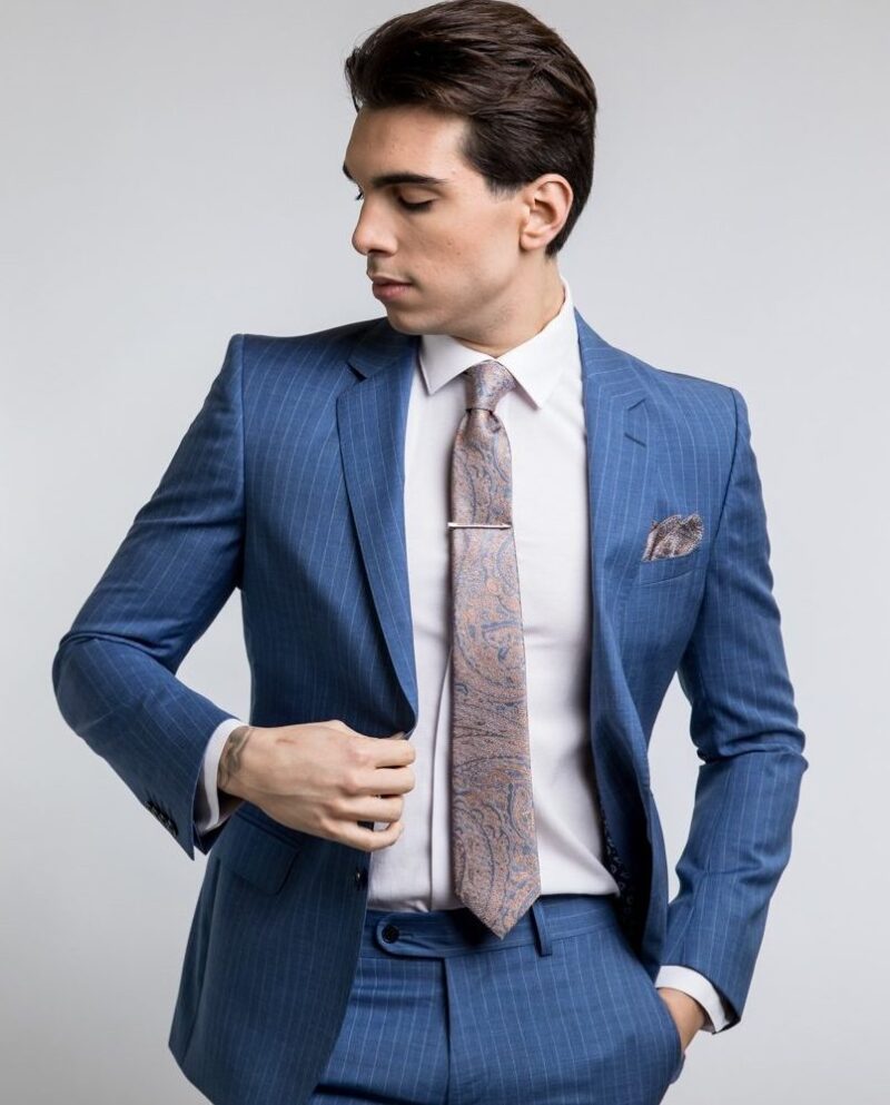 Cool Wool Blue Suit Slim Fit ALTER EGO