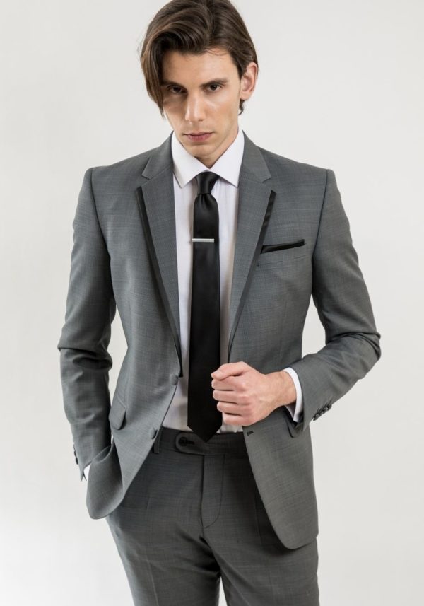 Cool Wool Grey Suit Slim Fit ALTER EGO