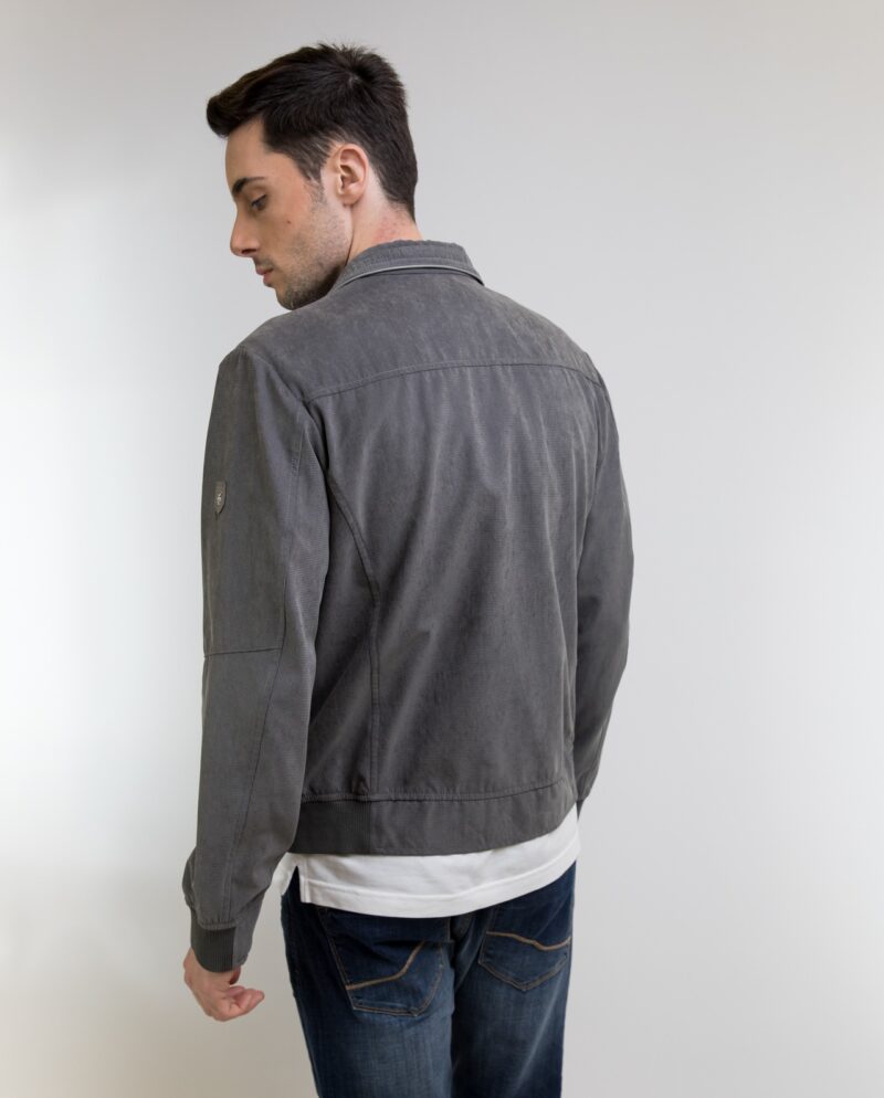 Grey Suede Jacket SEA BARRIER