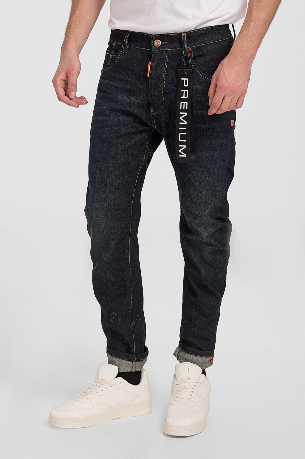 Dark Blue Jeans Slim Fit  PREMIUM