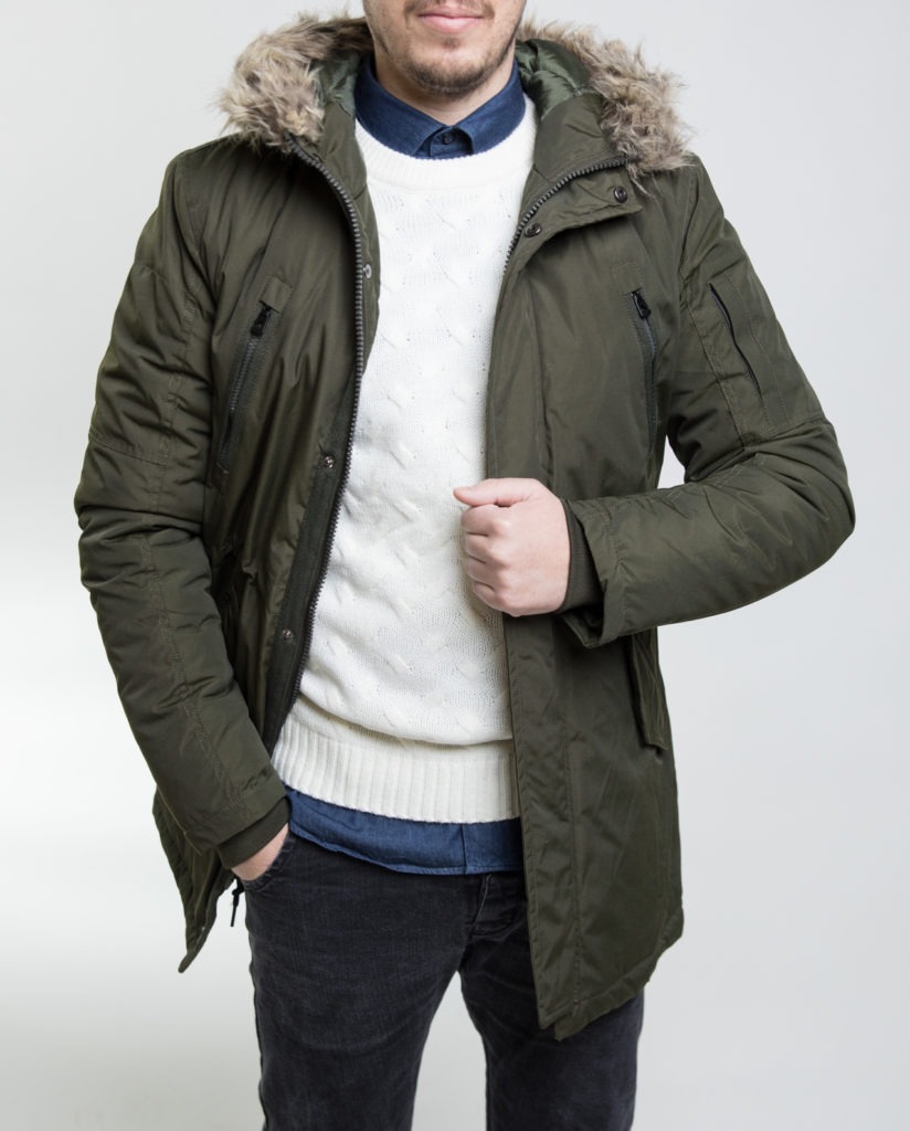 Khaki Parka LEXTON