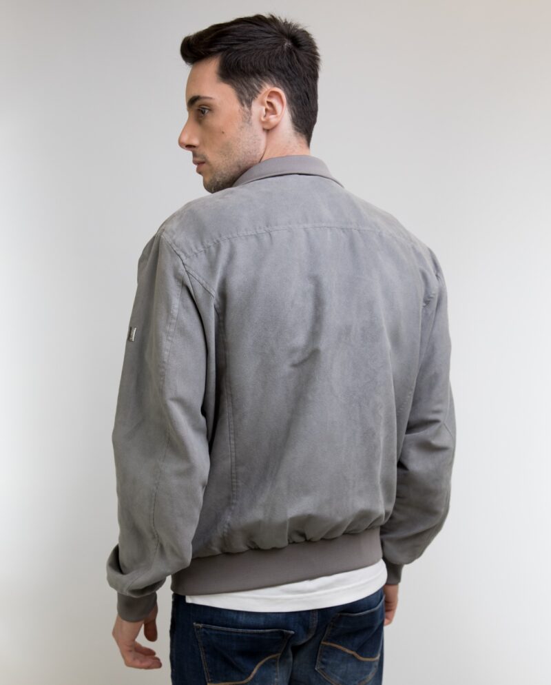 Grey Suede Jacket SEA BARRIER