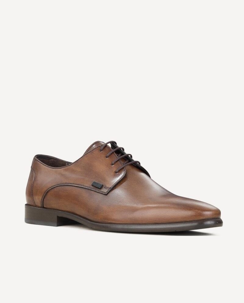 Tan Lace Up Shoes BOSS SHOES