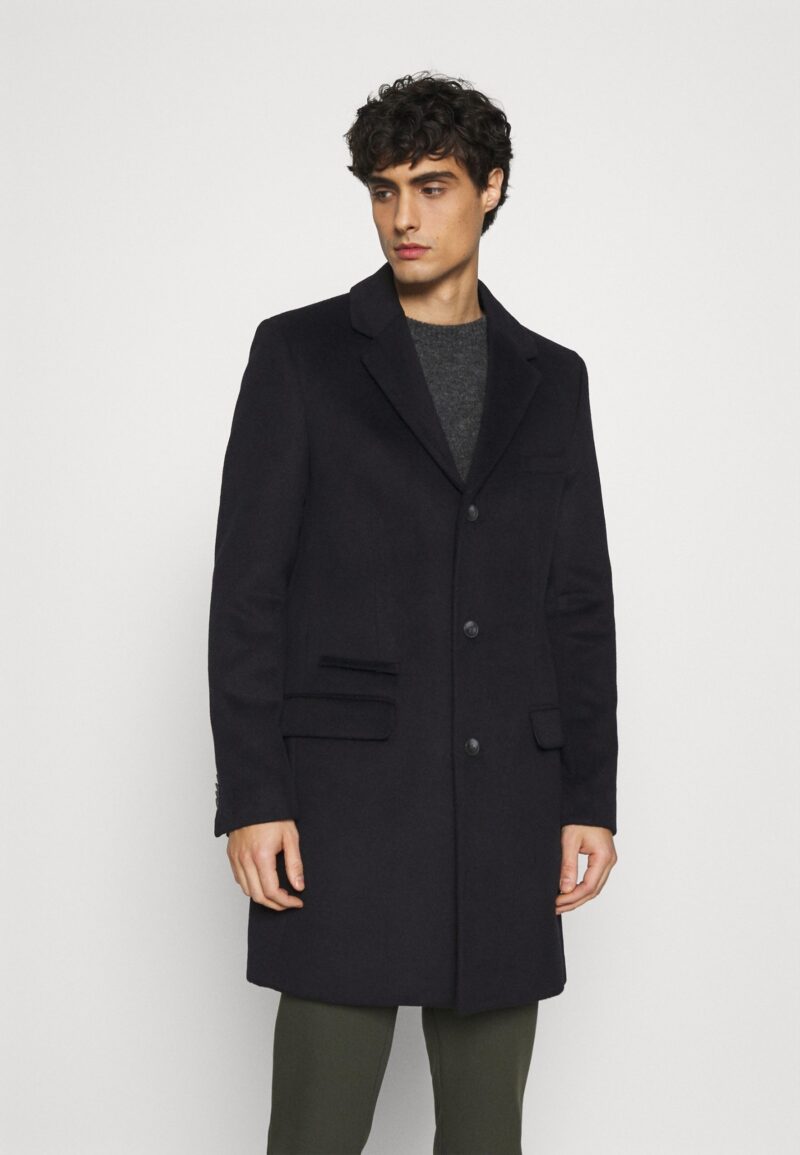 Blue Woolen Coat CELIO