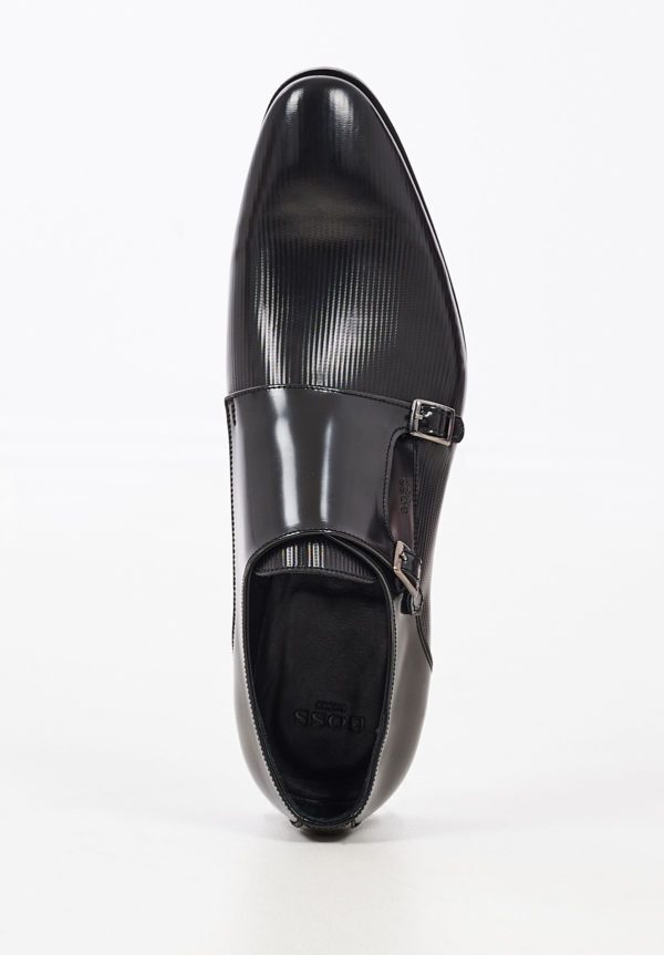 Δερμάτινο Ταμπά Sneaker BOSS Shoes SU590 COGNAC BURN