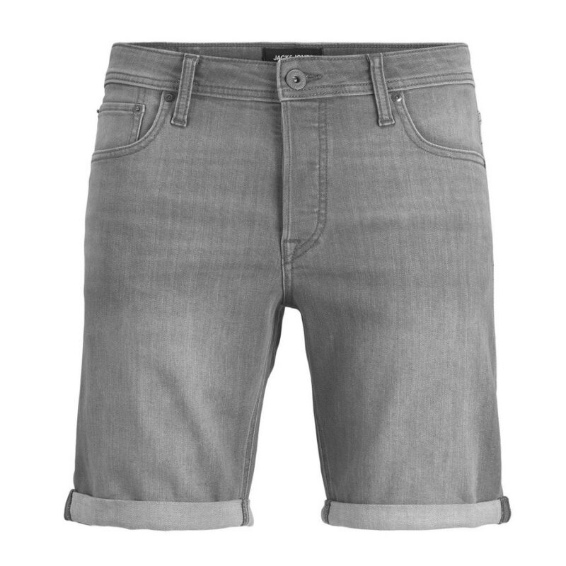Βερμούδα Τζιν Γκρι Ανοιχτό, JACK & JONES