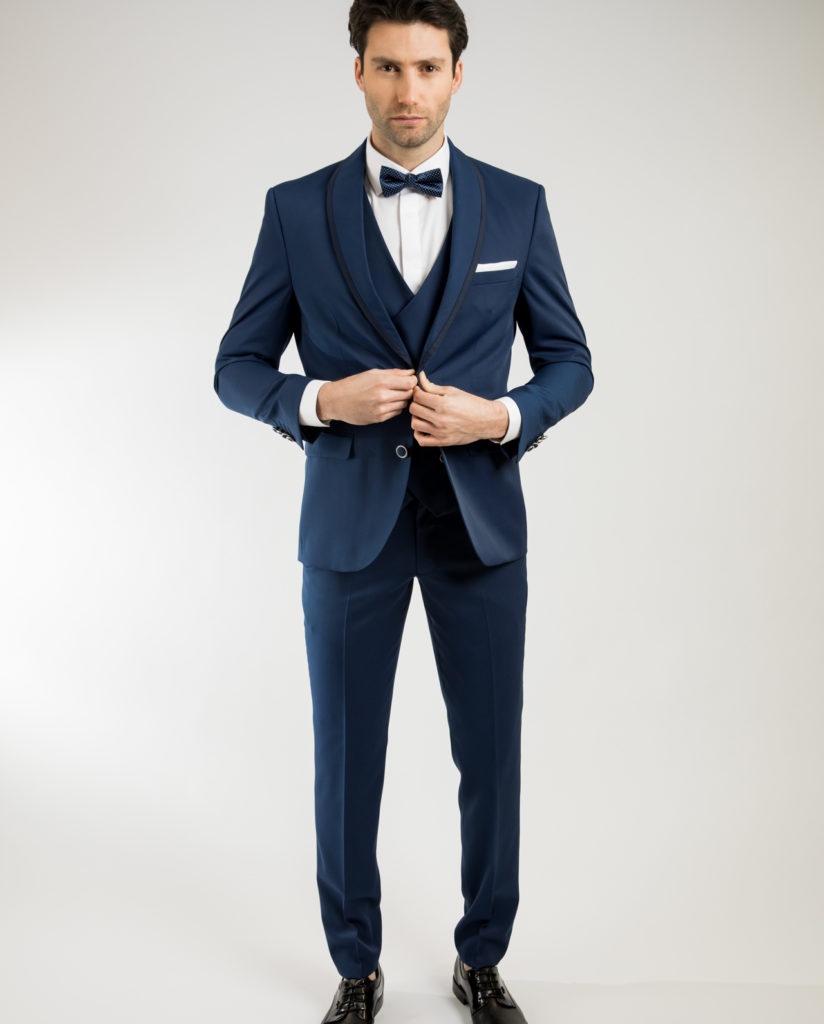 Royal Blue Suit 3-piece ALTER EGO