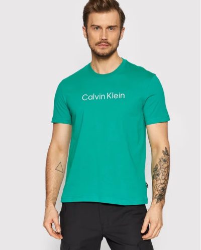 Μπλούζα T-shirt Πράσινη, CALVIN KLEIN