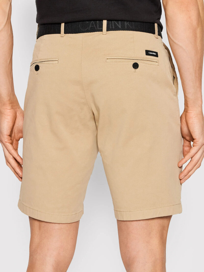 Beige Chino Shorts CALVIN KLEIN