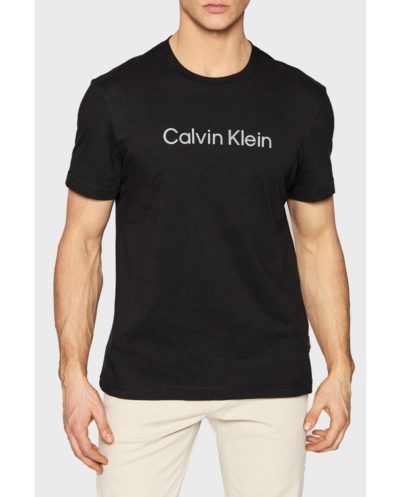 Μπλούζα T-shirt Μαύρη, CALVIN KLEIN