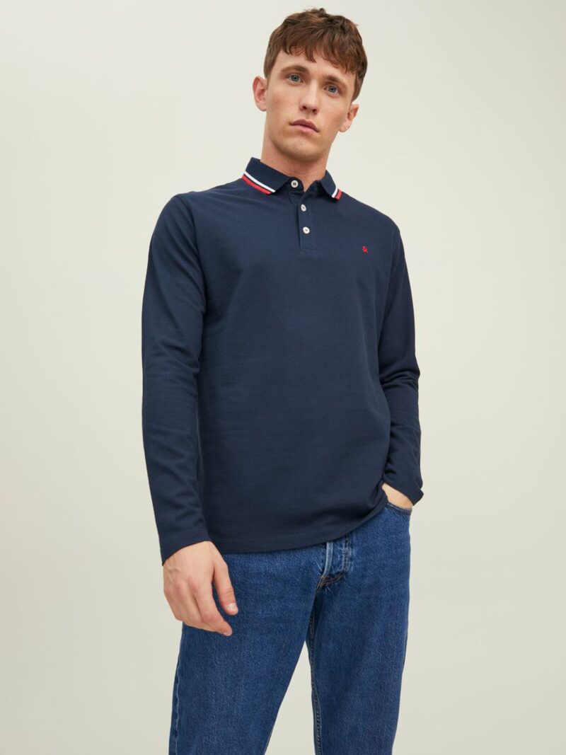 Μπλούζα Μπλε Navy, JACK & JONES