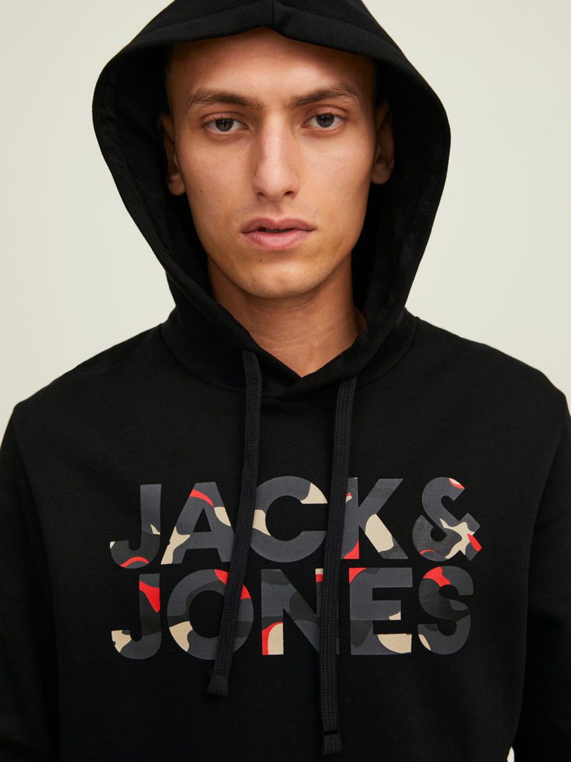 Φούτερ Με Logo Μαύρο,  JACK & JONES