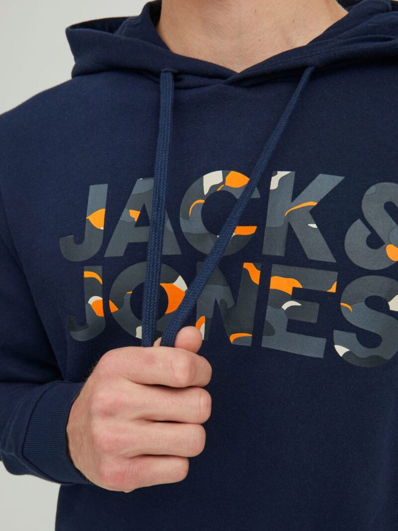 Φούτερ Με Logo Μπλε,  JACK & JONES