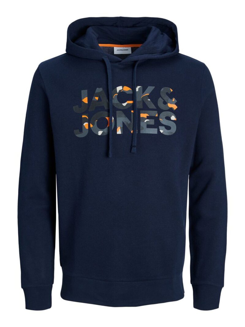 Φούτερ Με Logo Μπλε,  JACK & JONES