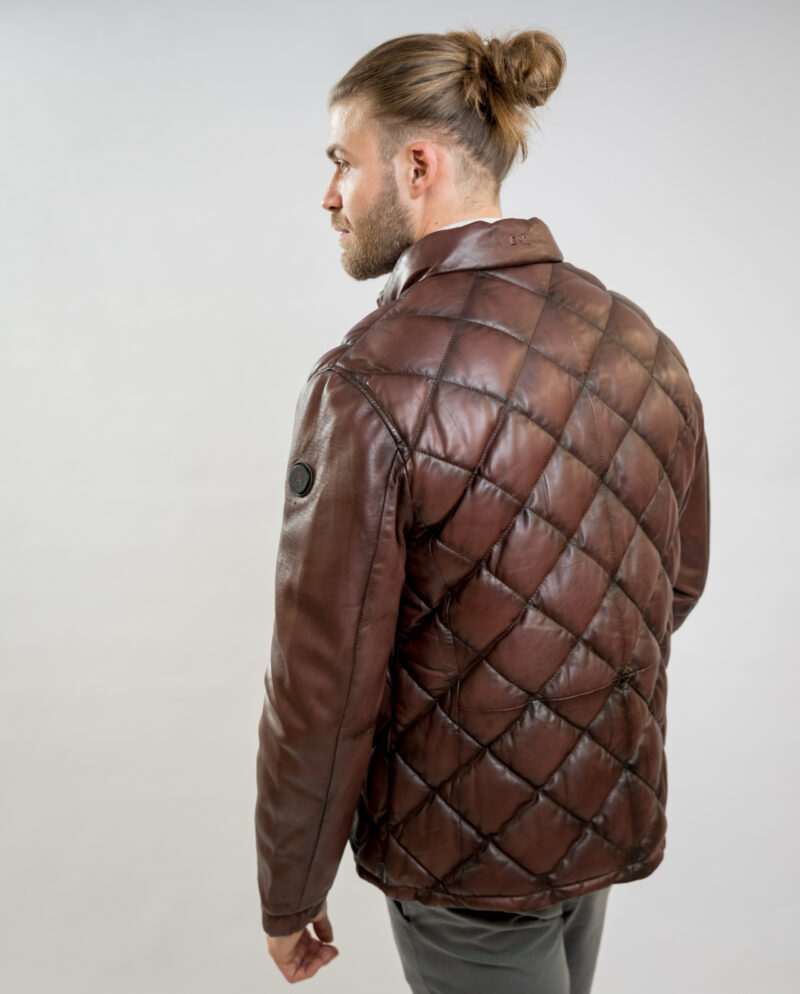 Brown Real Leather Jacket DONDERS