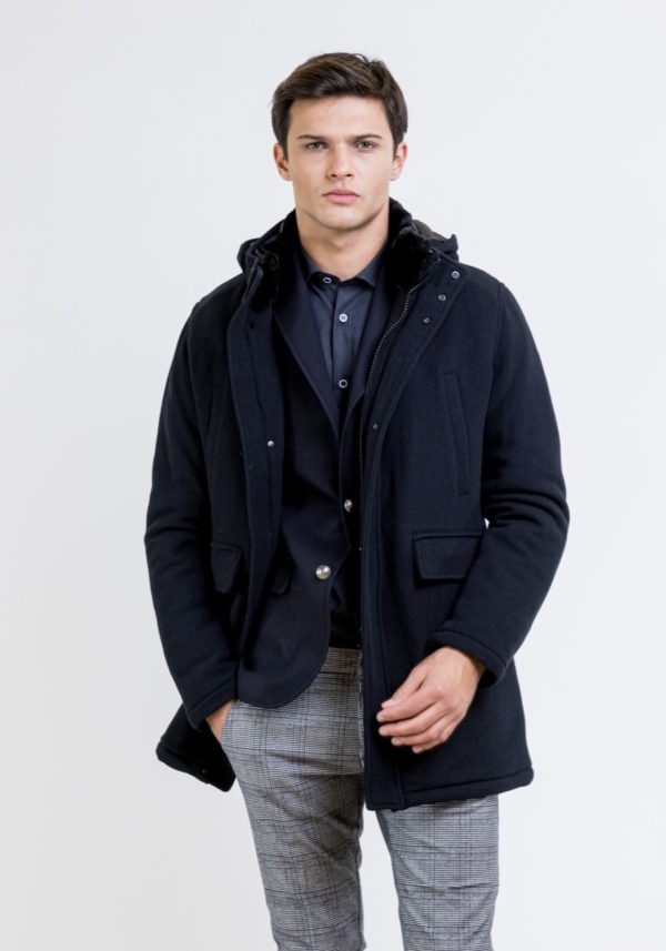 Blue Trench Jacket SEA BARRIER