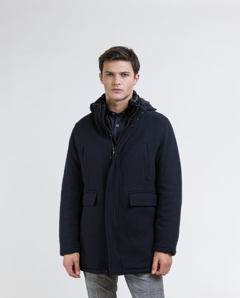 Blue Trench Jacket SEA BARRIER