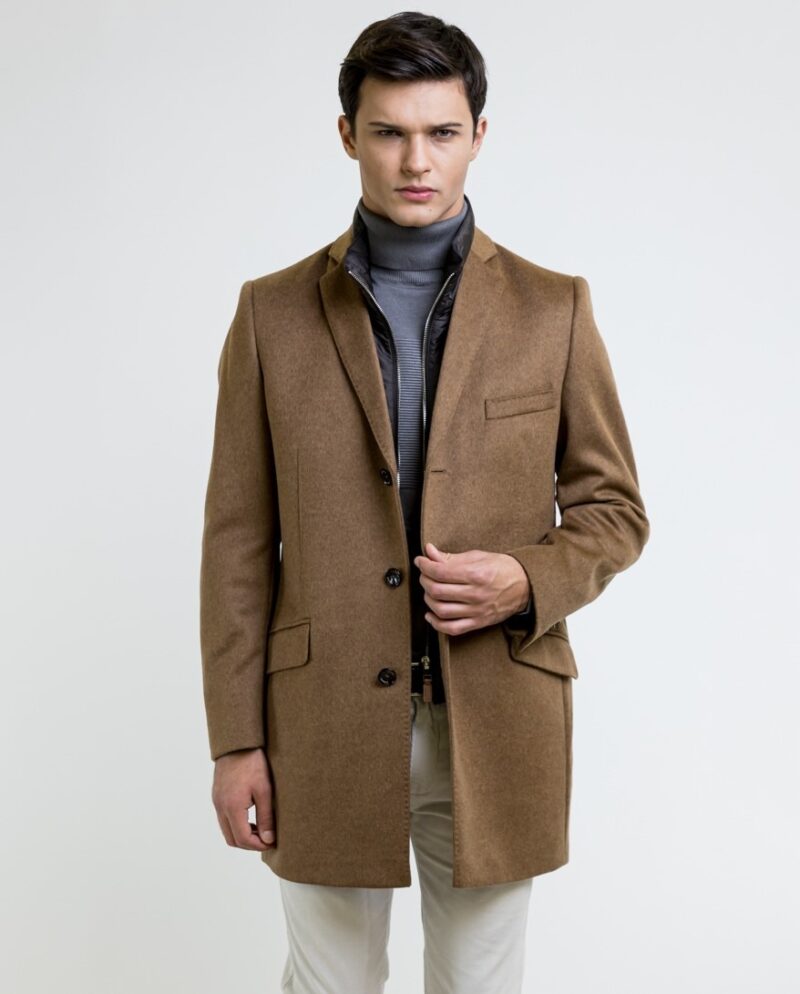 Woolen Camel Coat LAVARD