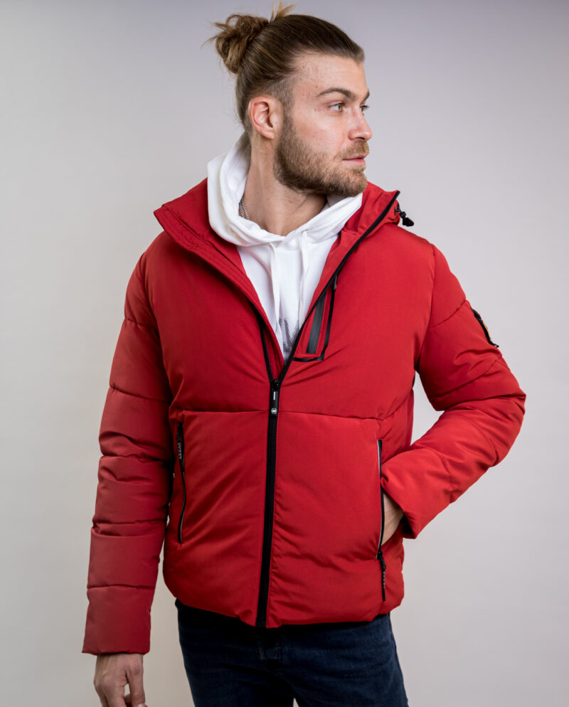 Red Puffer Jacket IL GRANCHIO