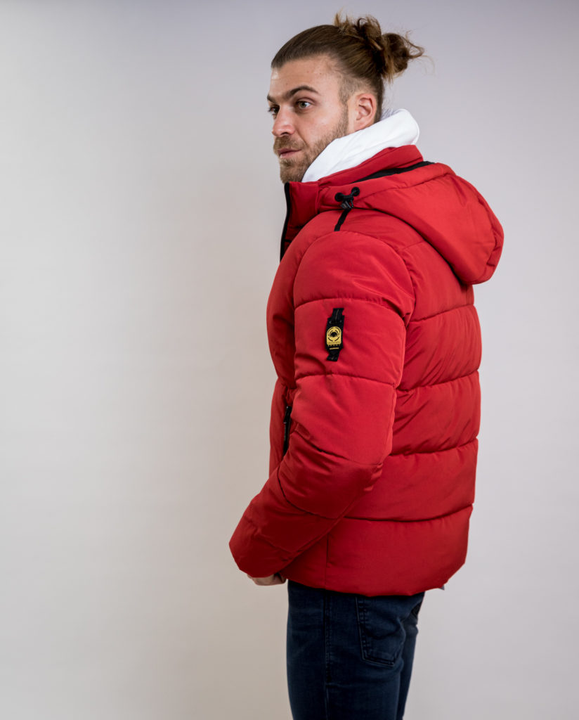 Red Puffer Jacket IL GRANCHIO