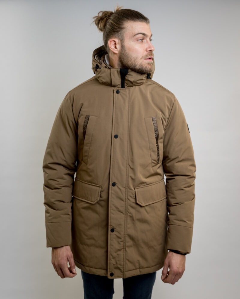 Beige Parka Jacket DISTRICT