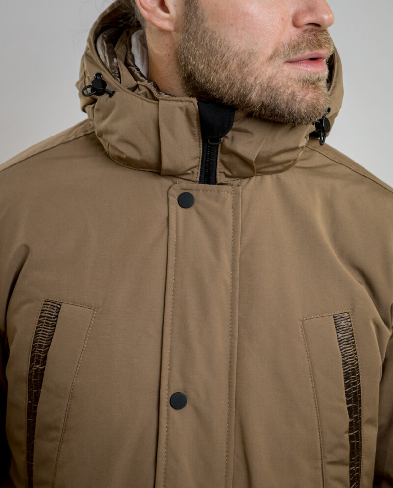 Beige Parka Jacket DISTRICT