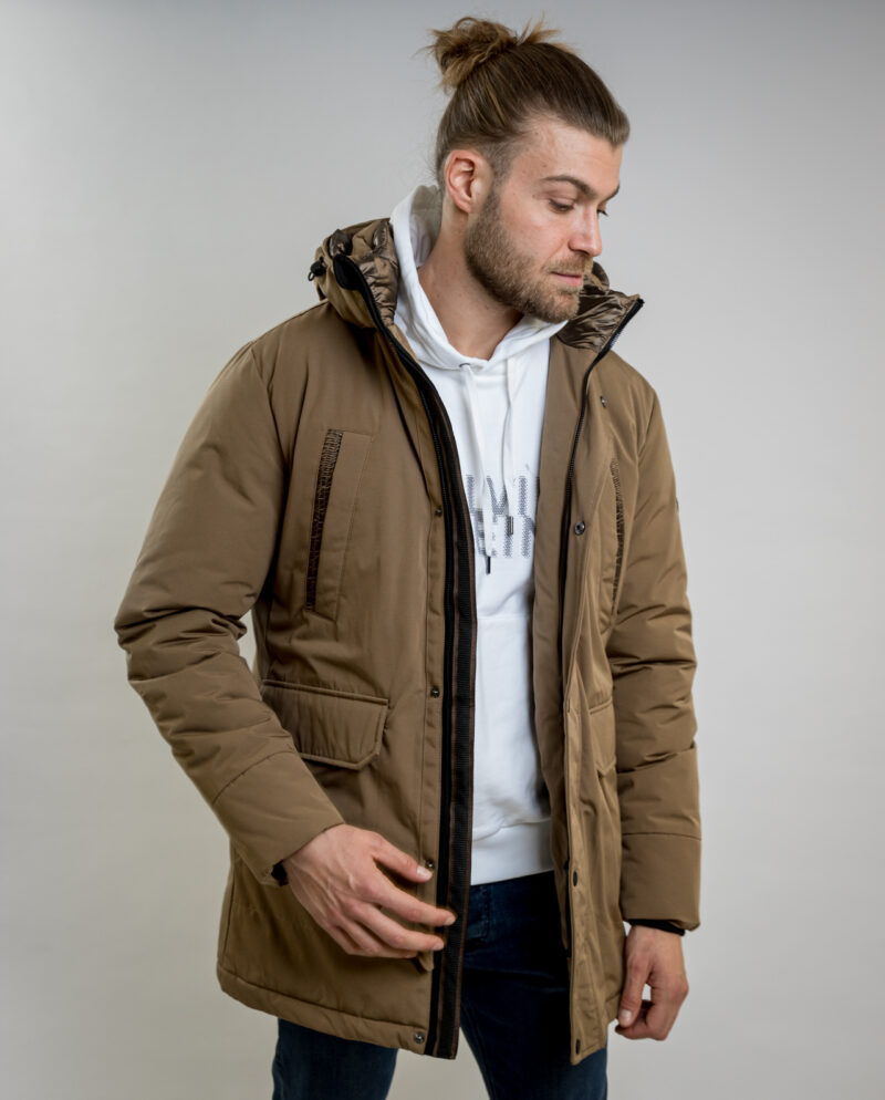 Beige Parka Jacket DISTRICT