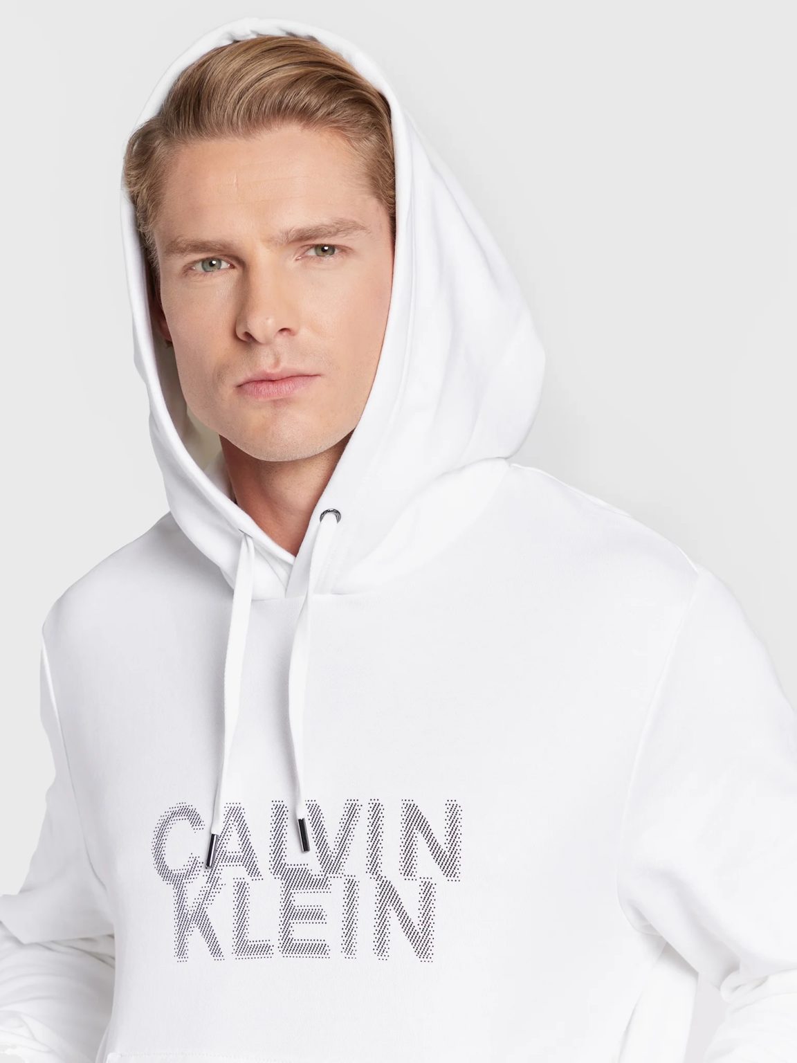 White Hoodie CALVIN KLEIN