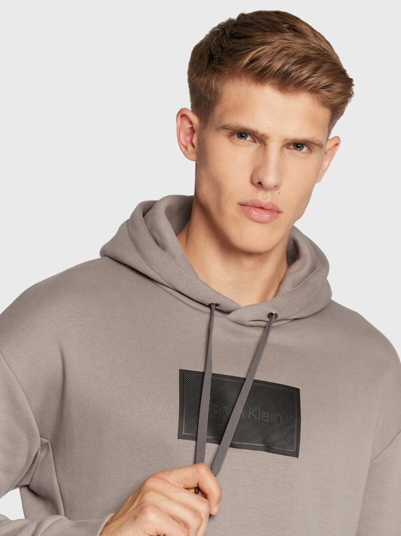Φούτερ Γκρι Με Κουκούλα, CALVIN KLEIN