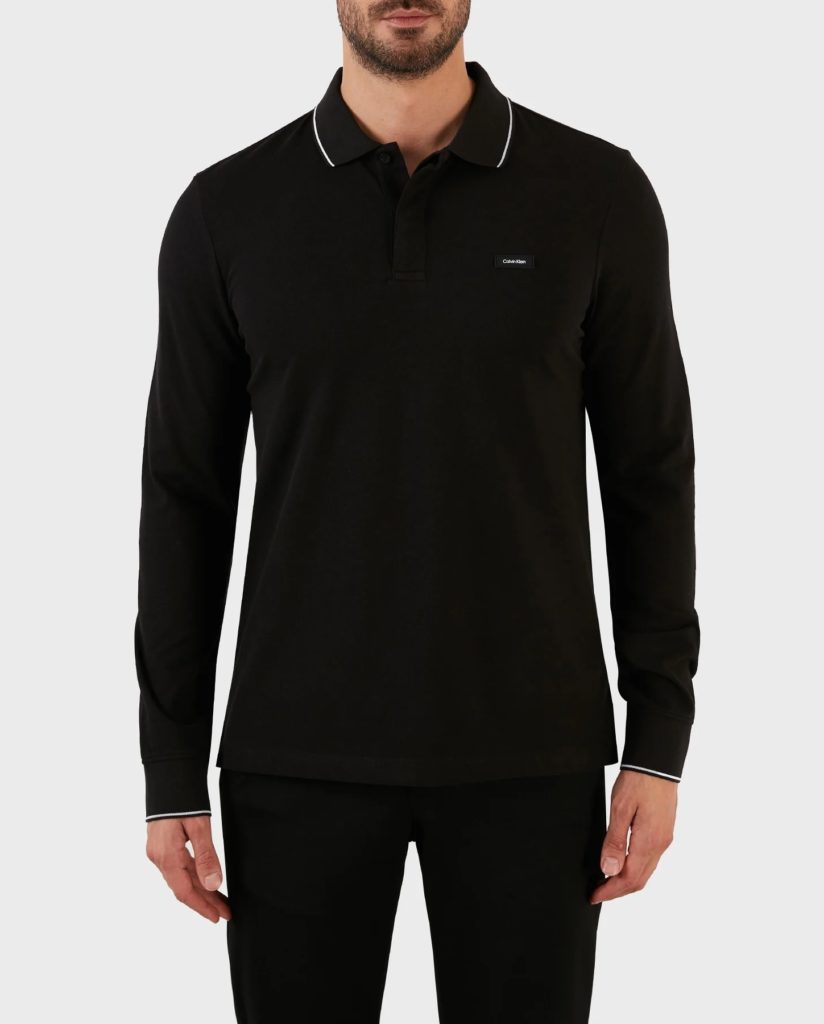 Long Sleeve Polo CALVIN KLEIN