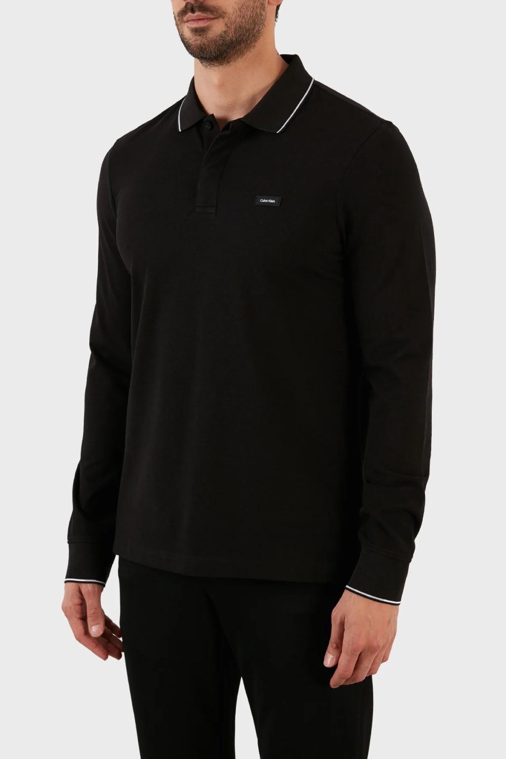 Long Sleeve Polo CALVIN KLEIN