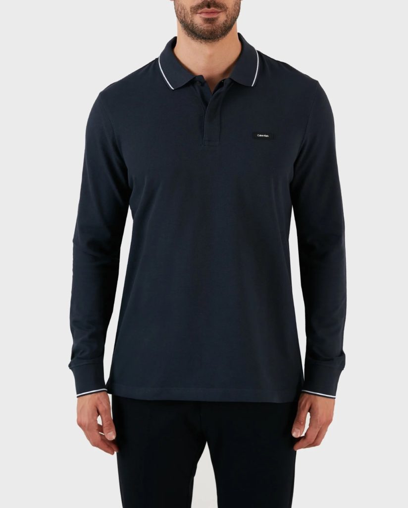 Long Sleeve Polo CALVIN KLEIN