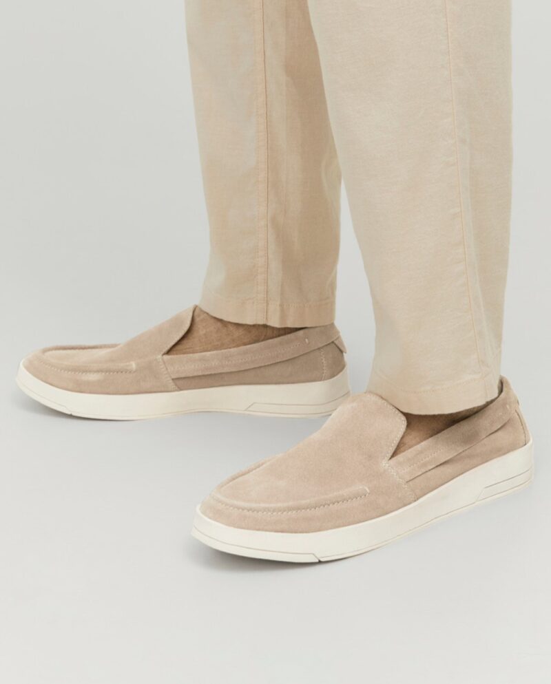 Παπούτσι Loafer Σουέτ Μπεζ, JACK & JONES