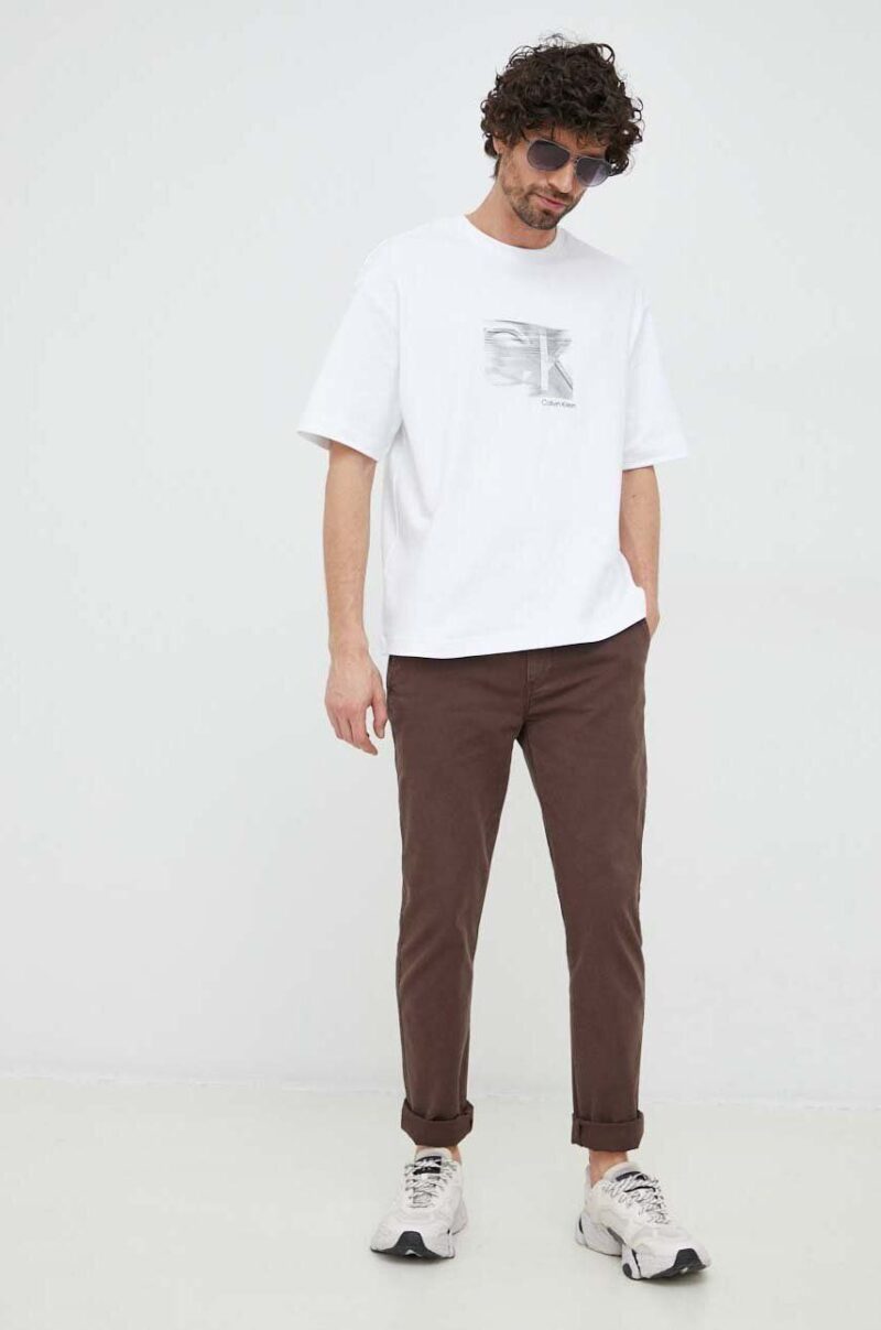 Crew Neck T-shirt CALVIN KLEIN