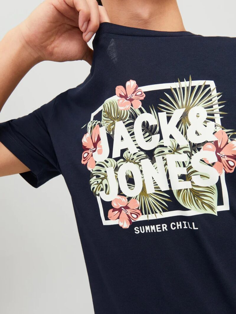 Μπλούζα T-shirt Μπλε, JACK & JONES