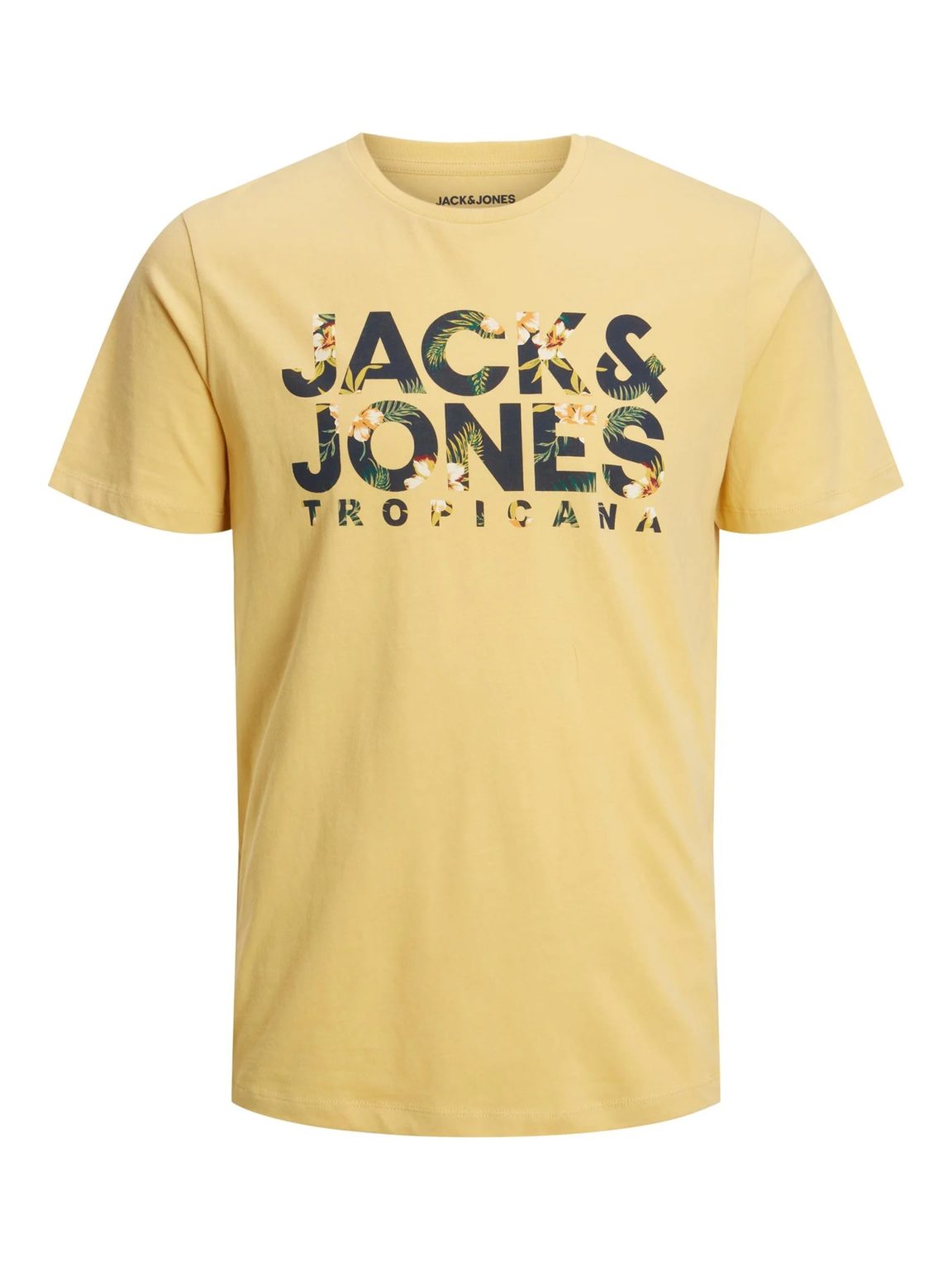 Μπλούζα T-shirt Κίτρινο, JACK & JONES