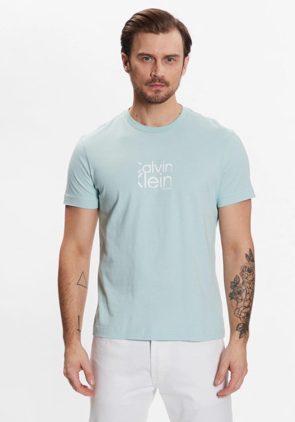 Μπλούζα T-shirt Βεραμάν, CALVIN KLEIN