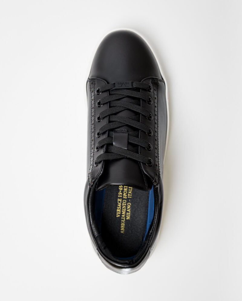 Παπούτσι Sneaker Δέρμα Μαύρο VERSACE 19V69