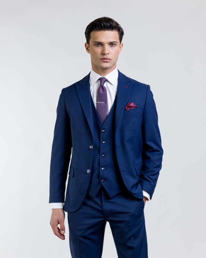 Κοστούμι Μπλε Slim Fit, ALTER EGO
