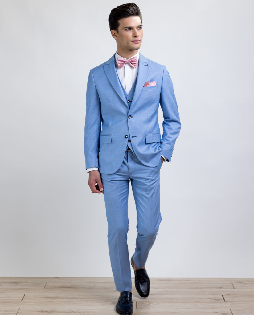 Κοστούμι Γαλάζιο Slim Fit, ALTER EGO